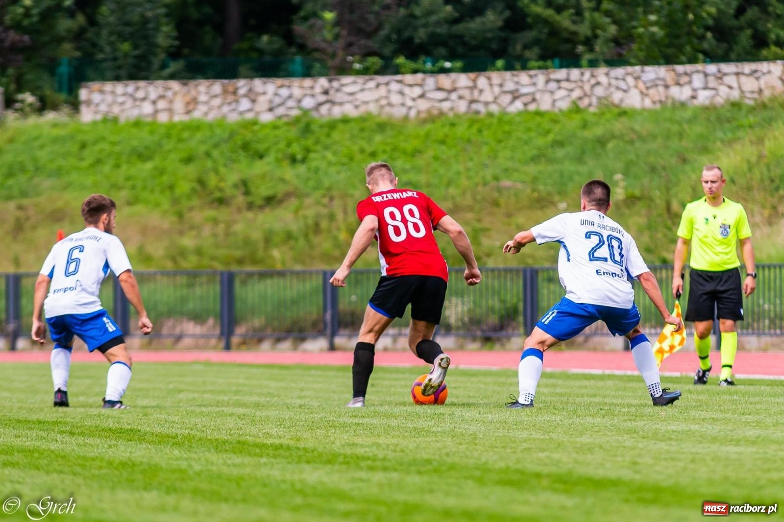 Zdjęcie w galerii na portalu naszraciborz.pl: IV liga. Wykorzystana szansa Unii [FOTO] wiadomości z regionu