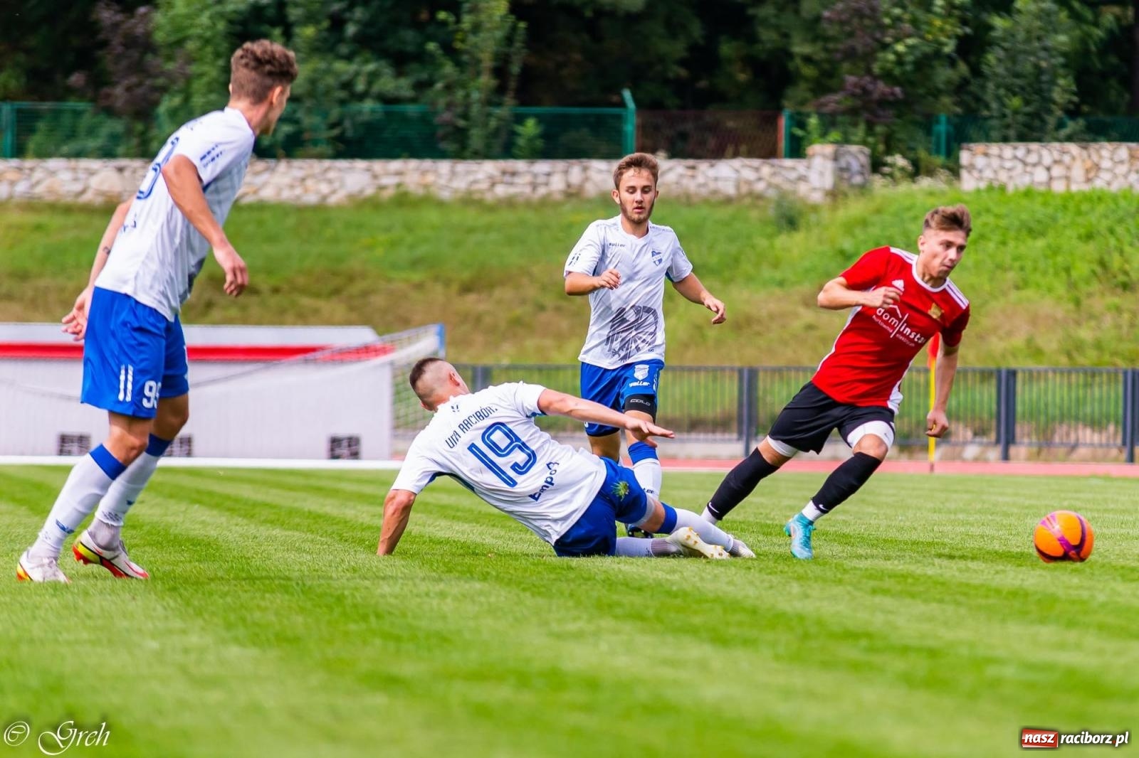 Zdjęcie w galerii na portalu naszraciborz.pl: IV liga. Wykorzystana szansa Unii [FOTO] wiadomości z regionu
