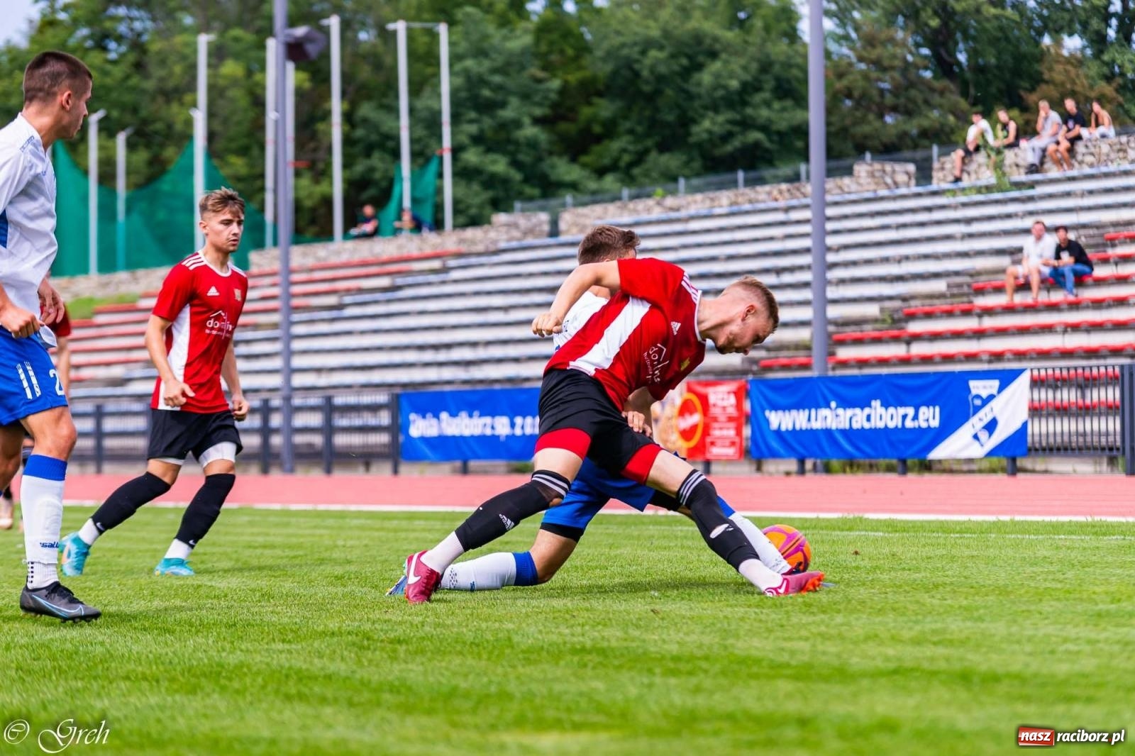 Zdjęcie w galerii na portalu naszraciborz.pl: IV liga. Wykorzystana szansa Unii [FOTO] wiadomości z regionu