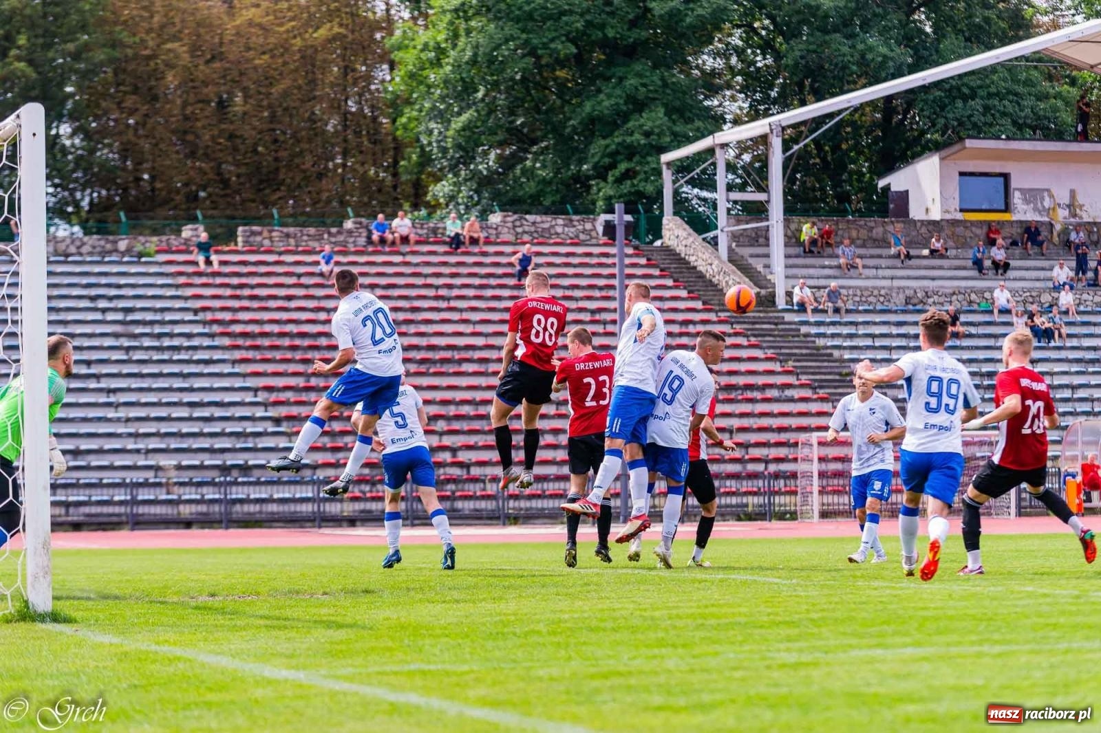 Zdjęcie w galerii na portalu naszraciborz.pl: IV liga. Wykorzystana szansa Unii [FOTO] wiadomości z regionu