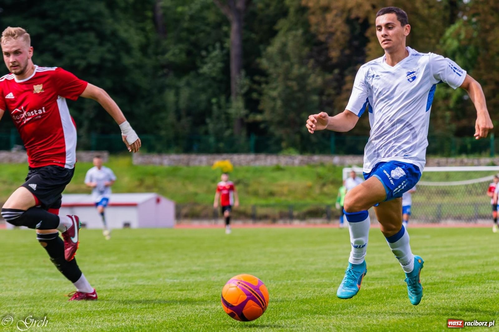 Zdjęcie w galerii na portalu naszraciborz.pl: IV liga. Wykorzystana szansa Unii [FOTO] wiadomości z regionu