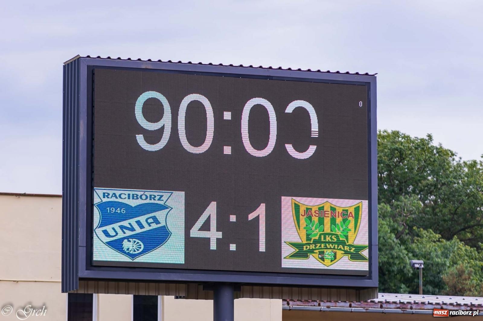 Zdjęcie w galerii na portalu naszraciborz.pl: IV liga. Wykorzystana szansa Unii [FOTO] wiadomości z regionu