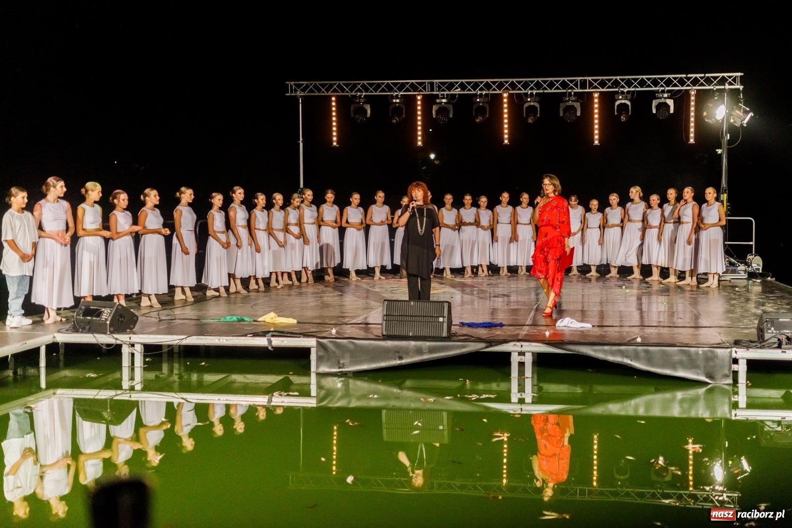 Zdjęcie w galerii na portalu naszraciborz.pl: KOLORY ŻYCIA - widowisko na wodzie w parku m. Roth [FOTO i WIDEO] wiadomości z regionu