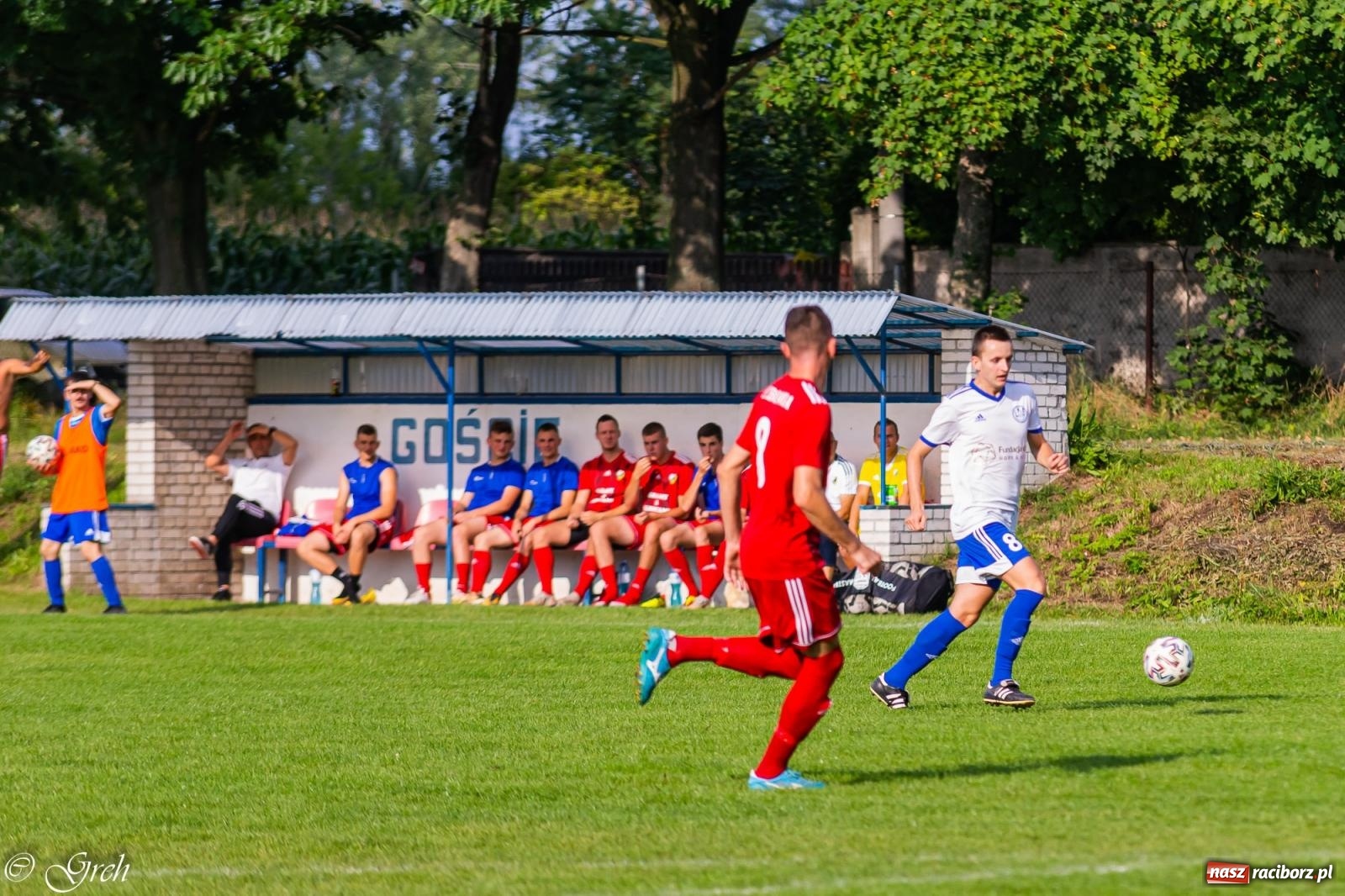 Zdjęcie w galerii na portalu naszraciborz.pl: Klasyczny hat-trick Dawida Lenarta pogrążył Markowice [FOTO] wiadomości z regionu