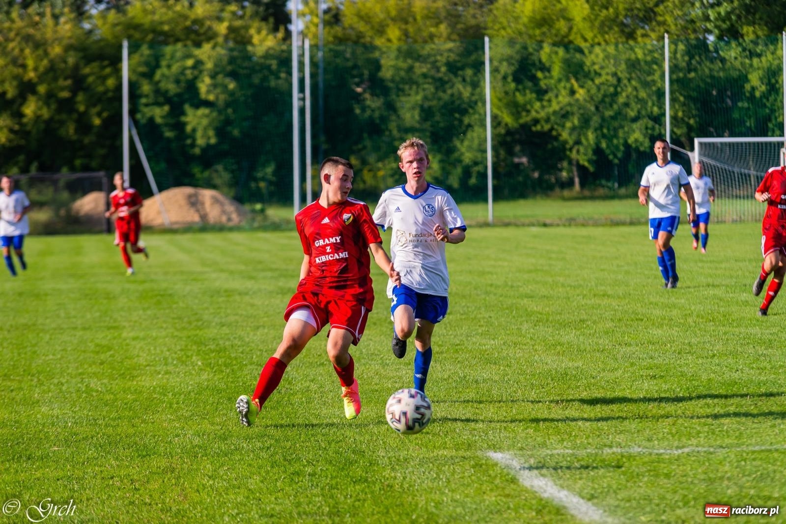 Zdjęcie w galerii na portalu naszraciborz.pl: Klasyczny hat-trick Dawida Lenarta pogrążył Markowice [FOTO] wiadomości z regionu
