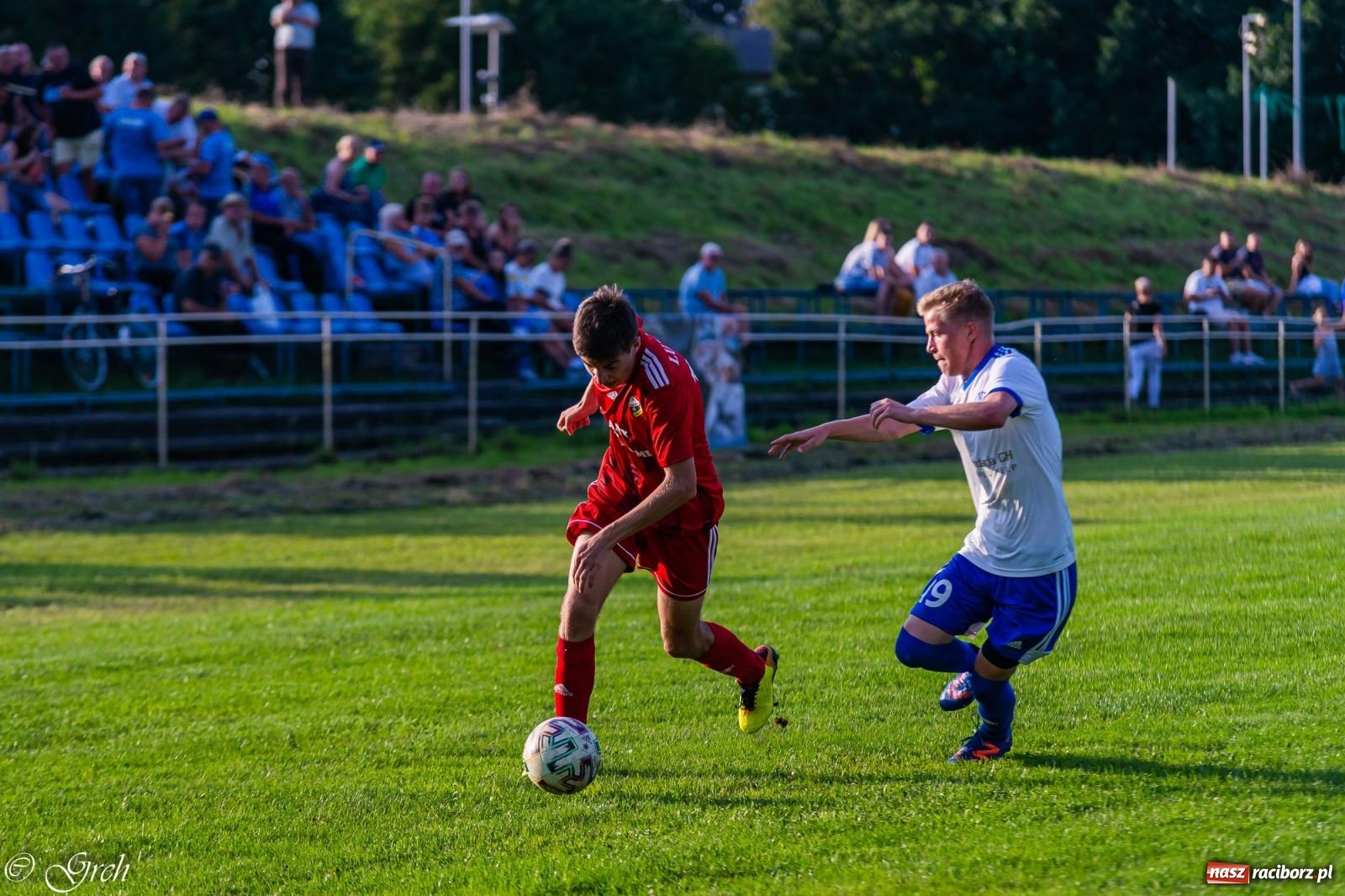 Zdjęcie w galerii na portalu naszraciborz.pl: Klasyczny hat-trick Dawida Lenarta pogrążył Markowice [FOTO] wiadomości z regionu
