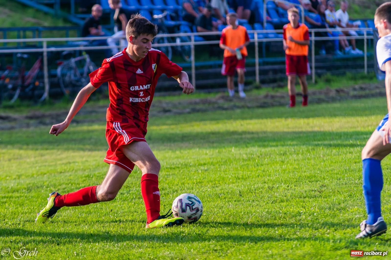 Zdjęcie w galerii na portalu naszraciborz.pl: Klasyczny hat-trick Dawida Lenarta pogrążył Markowice [FOTO] wiadomości z regionu