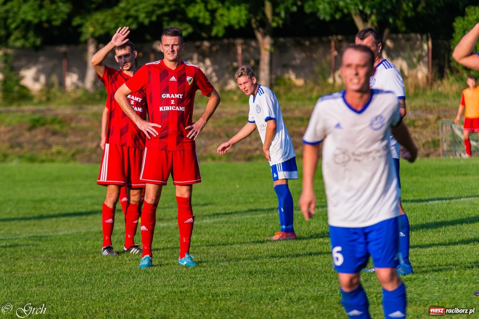 Zdjęcie w galerii na portalu naszraciborz.pl: Klasyczny hat-trick Dawida Lenarta pogrążył Markowice [FOTO] wiadomości z regionu