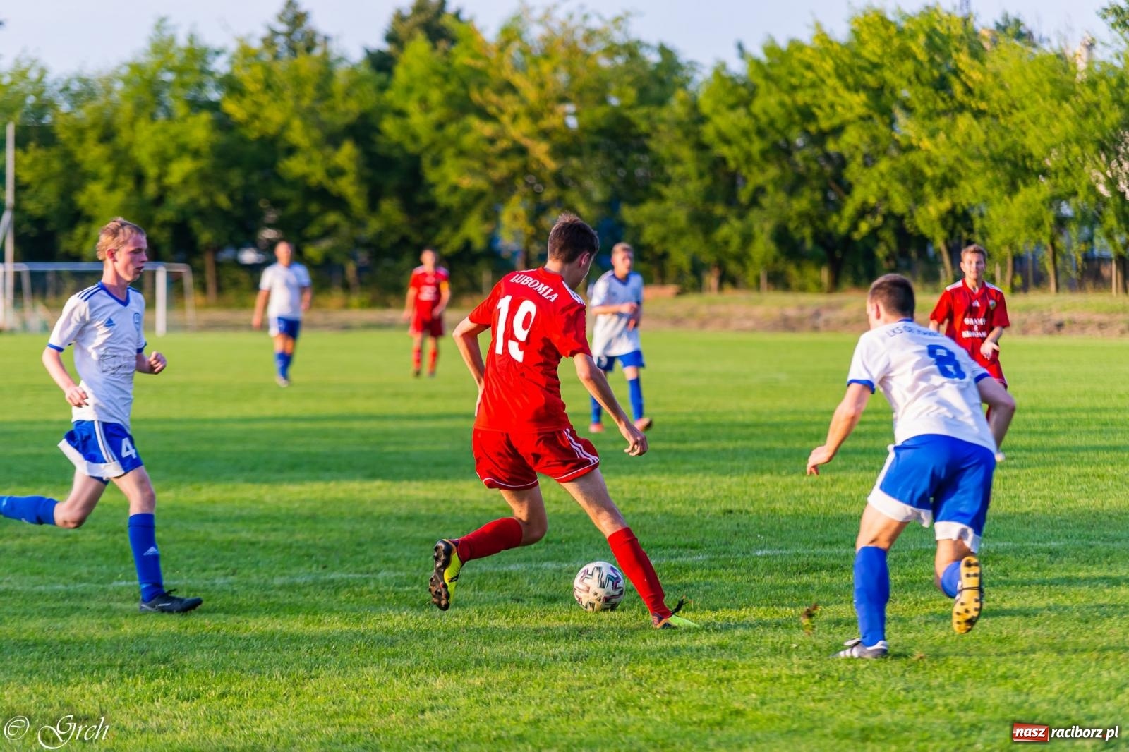 Zdjęcie w galerii na portalu naszraciborz.pl: Klasyczny hat-trick Dawida Lenarta pogrążył Markowice [FOTO] wiadomości z regionu
