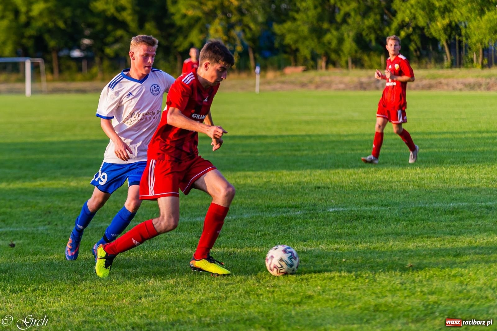 Zdjęcie w galerii na portalu naszraciborz.pl: Klasyczny hat-trick Dawida Lenarta pogrążył Markowice [FOTO] wiadomości z regionu