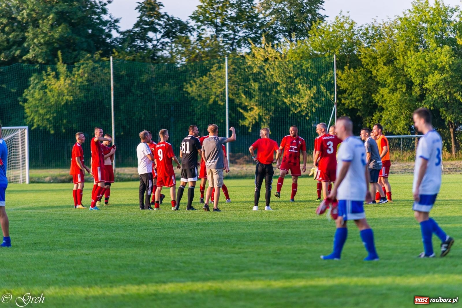 Zdjęcie w galerii na portalu naszraciborz.pl: Klasyczny hat-trick Dawida Lenarta pogrążył Markowice [FOTO] wiadomości z regionu