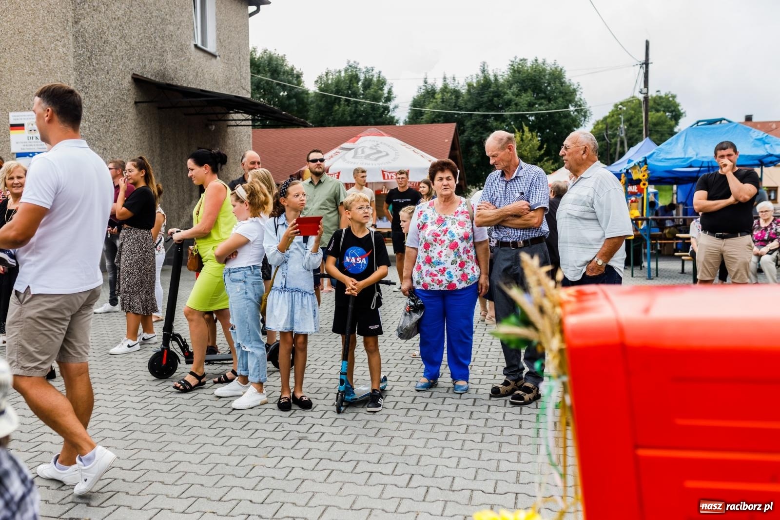 Zdjęcie w galerii na portalu naszraciborz.pl: Dożynki 2022. Czy słońce, czy deszcz, w Owsiszczach fajnie jest [FOTO i WIDEO] wiadomości z regionu