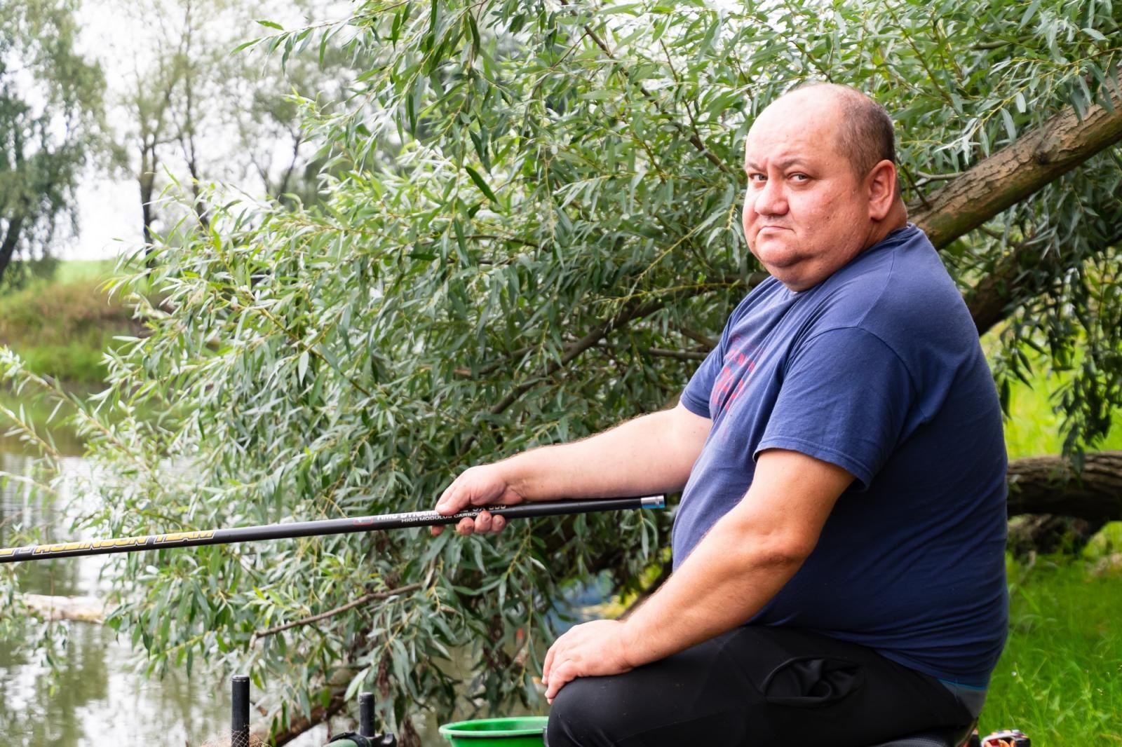 Zdjęcie w galerii na portalu naszraciborz.pl: Taaka ryba! Zawody wędkarskie koła COBEX SGL Racibórz na Dużej Wodzie w Łęgu wiadomości z regionu