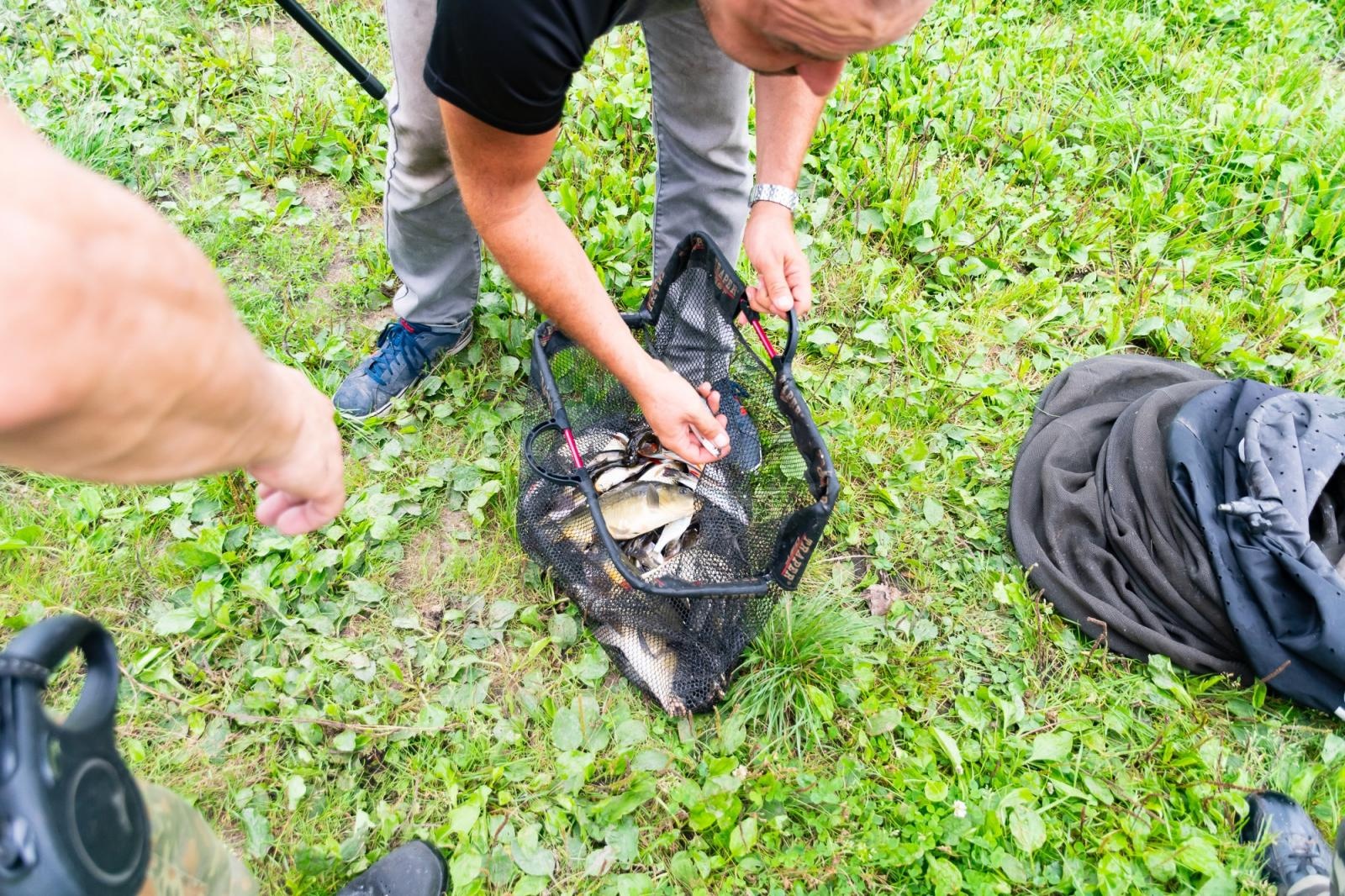 Zdjęcie w galerii na portalu naszraciborz.pl: Taaka ryba! Zawody wędkarskie koła COBEX SGL Racibórz na Dużej Wodzie w Łęgu wiadomości z regionu