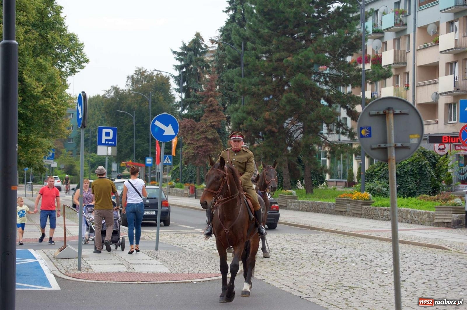 Zdjęcie w galerii na portalu naszraciborz.pl: Przed sądem w Raciborzu posadzono lipę marszałka Piłsudskiego [FOTO i WIDEO] wiadomości z regionu