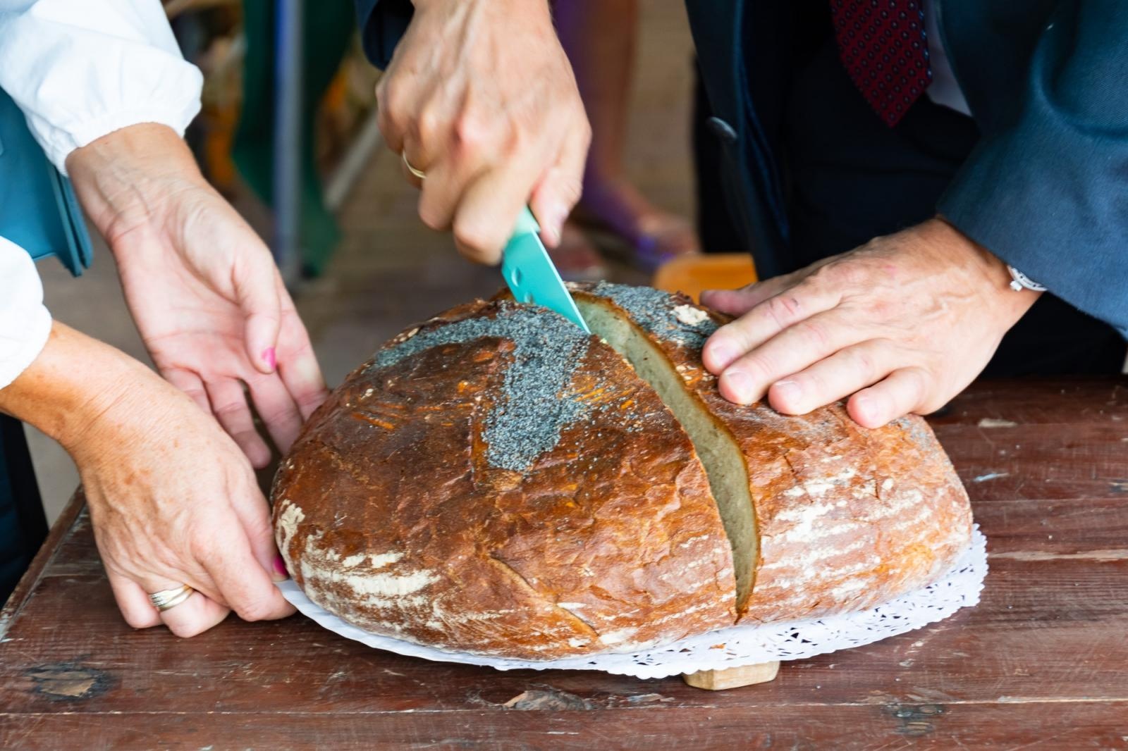 Zdjęcie w galerii na portalu naszraciborz.pl: Dożynki w Cyprzanowie. Kameralnie, religijnie i rodzinnie wiadomości z regionu