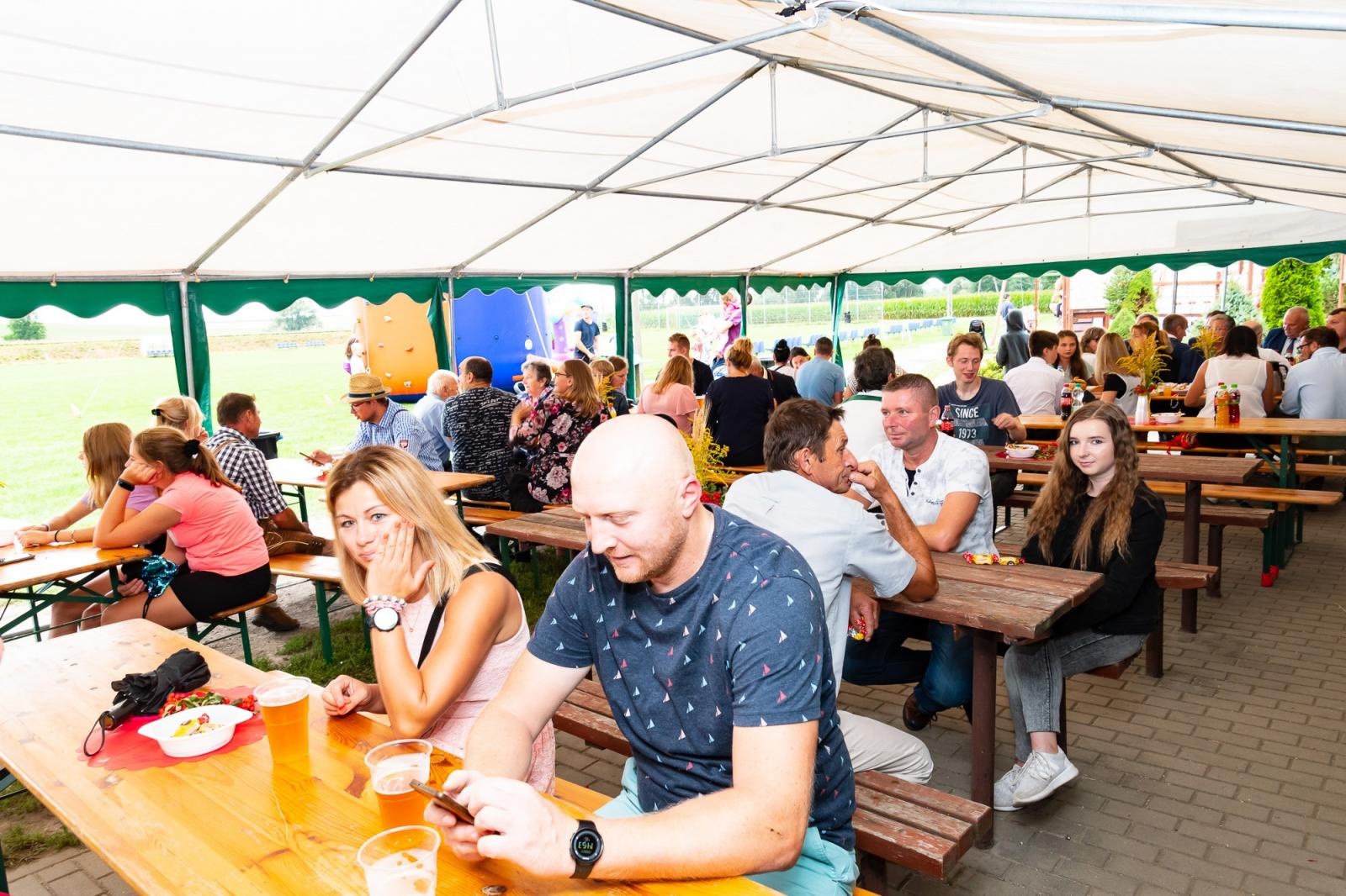 Zdjęcie w galerii na portalu naszraciborz.pl: Dożynki w Cyprzanowie. Kameralnie, religijnie i rodzinnie wiadomości z regionu