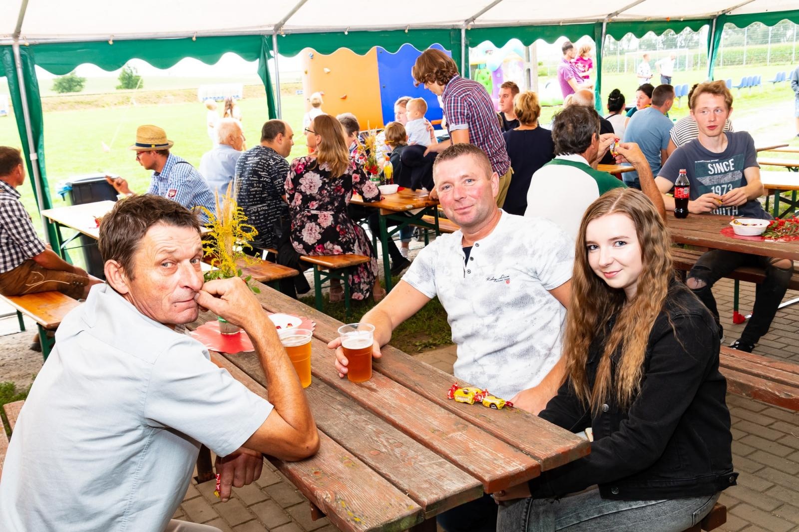 Zdjęcie w galerii na portalu naszraciborz.pl: Dożynki w Cyprzanowie. Kameralnie, religijnie i rodzinnie wiadomości z regionu