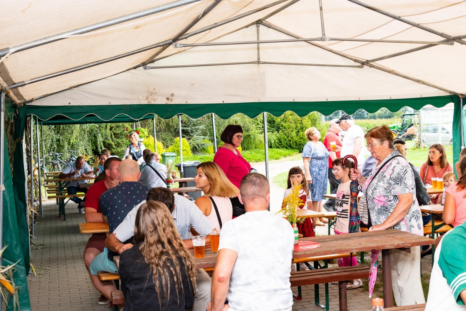 Zdjęcie w galerii na portalu naszraciborz.pl: Dożynki w Cyprzanowie. Kameralnie, religijnie i rodzinnie wiadomości z regionu