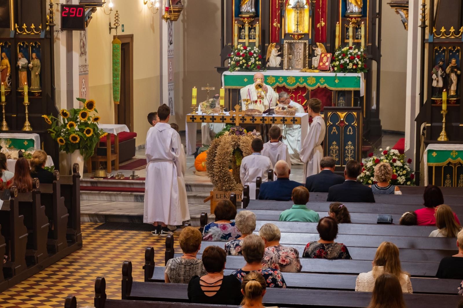 Zdjęcie w galerii na portalu naszraciborz.pl: Dożynki w Cyprzanowie. Kameralnie, religijnie i rodzinnie wiadomości z regionu