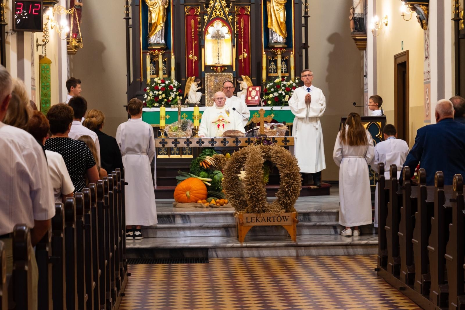 Zdjęcie w galerii na portalu naszraciborz.pl: Dożynki w Cyprzanowie. Kameralnie, religijnie i rodzinnie wiadomości z regionu