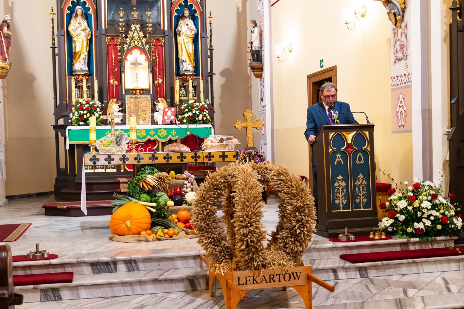 Zdjęcie w galerii na portalu naszraciborz.pl: Dożynki w Cyprzanowie. Kameralnie, religijnie i rodzinnie wiadomości z regionu