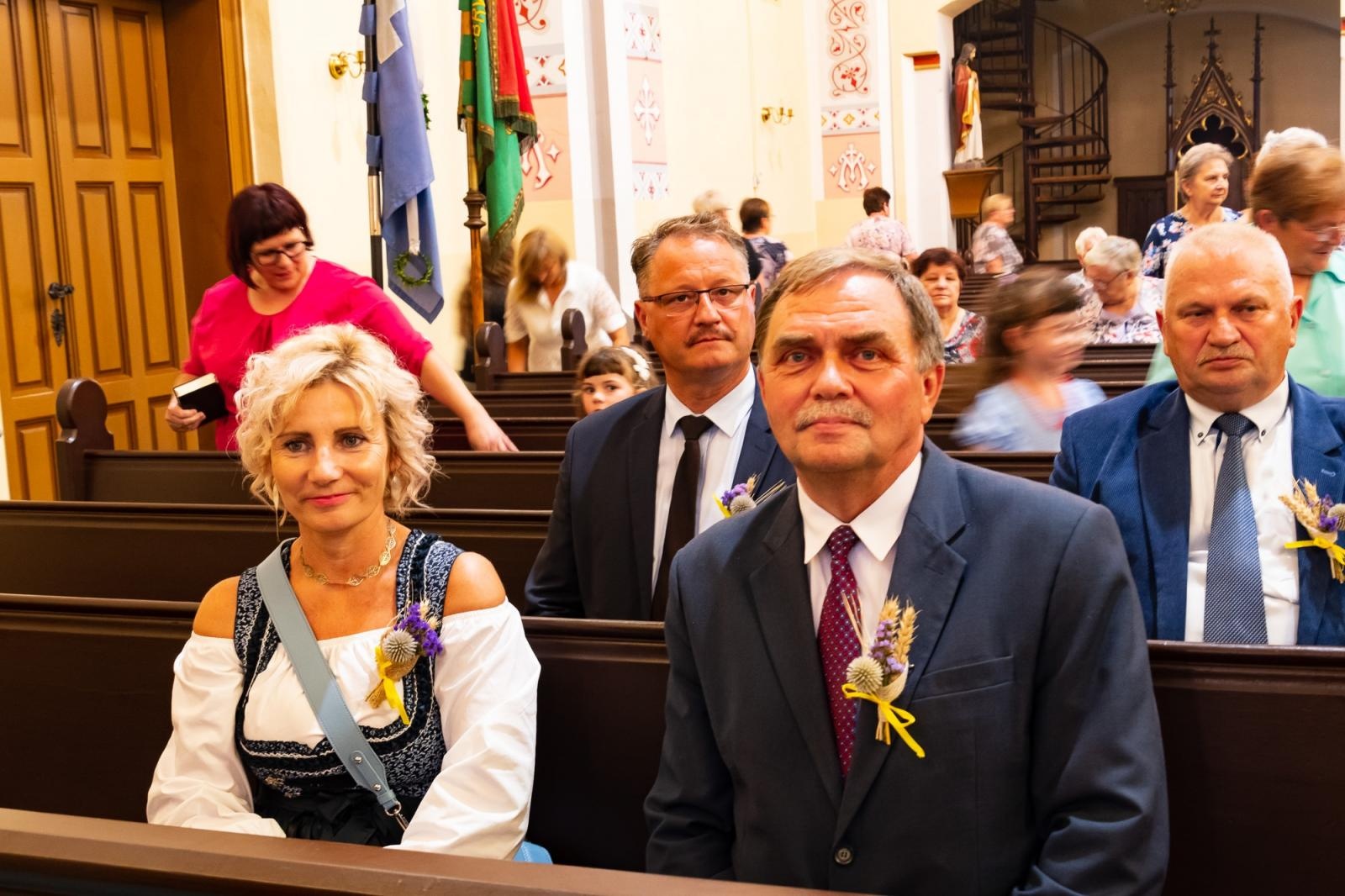 Zdjęcie w galerii na portalu naszraciborz.pl: Dożynki w Cyprzanowie. Kameralnie, religijnie i rodzinnie wiadomości z regionu