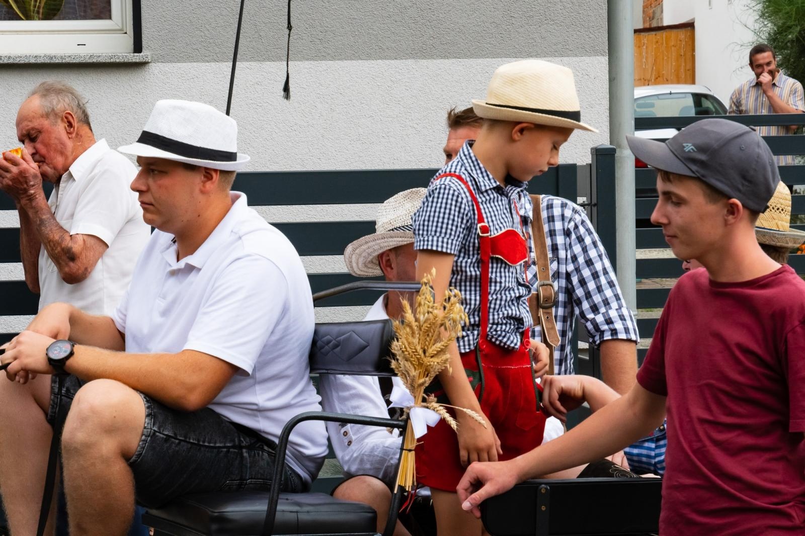 Zdjęcie w galerii na portalu naszraciborz.pl: Dożynki w Cyprzanowie. Kameralnie, religijnie i rodzinnie wiadomości z regionu