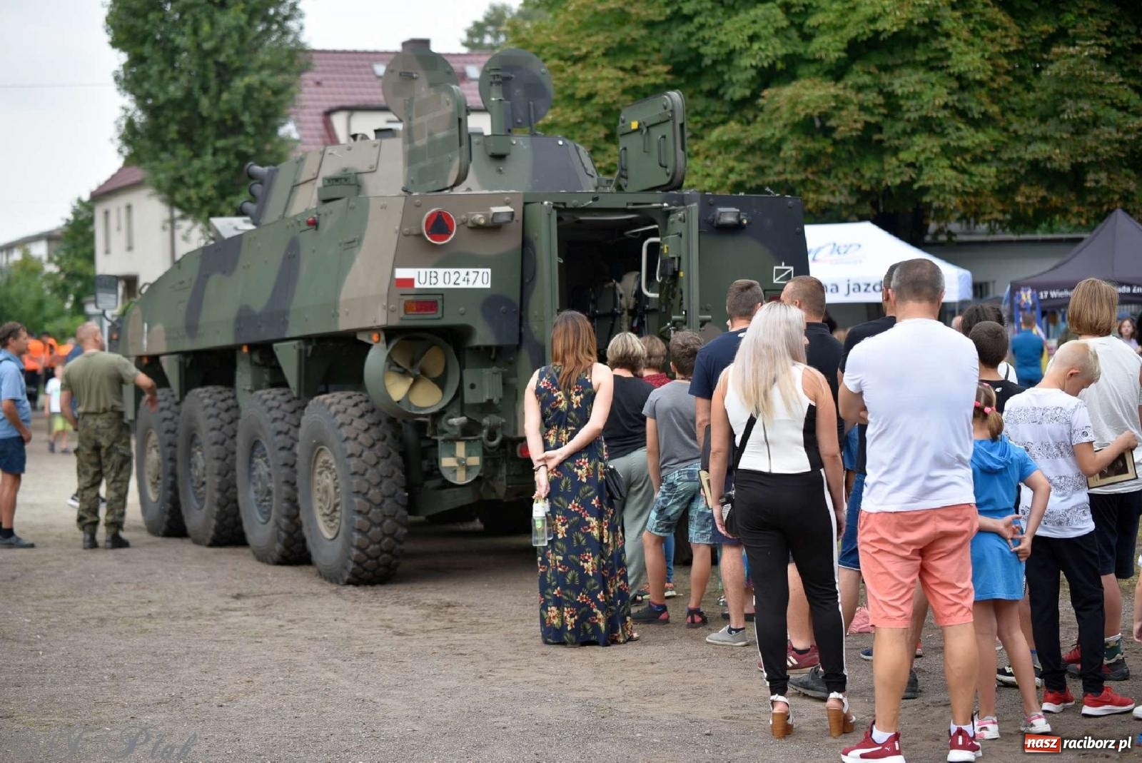 Zdjęcie w galerii na portalu naszraciborz.pl: Raciborska niedziela z mundurem przyciągnęła całe rodziny [FOTO i WIDEO] wiadomości z regionu
