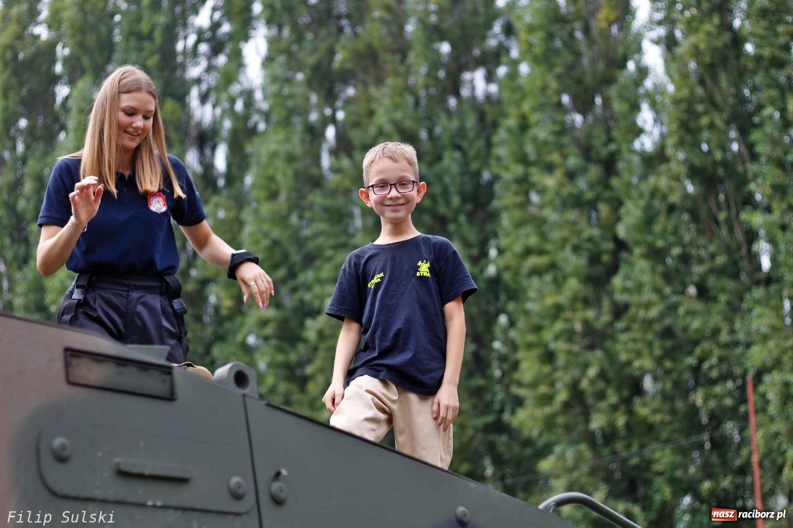 Zdjęcie w galerii na portalu naszraciborz.pl: Raciborska niedziela z mundurem przyciągnęła całe rodziny [FOTO i WIDEO] wiadomości z regionu