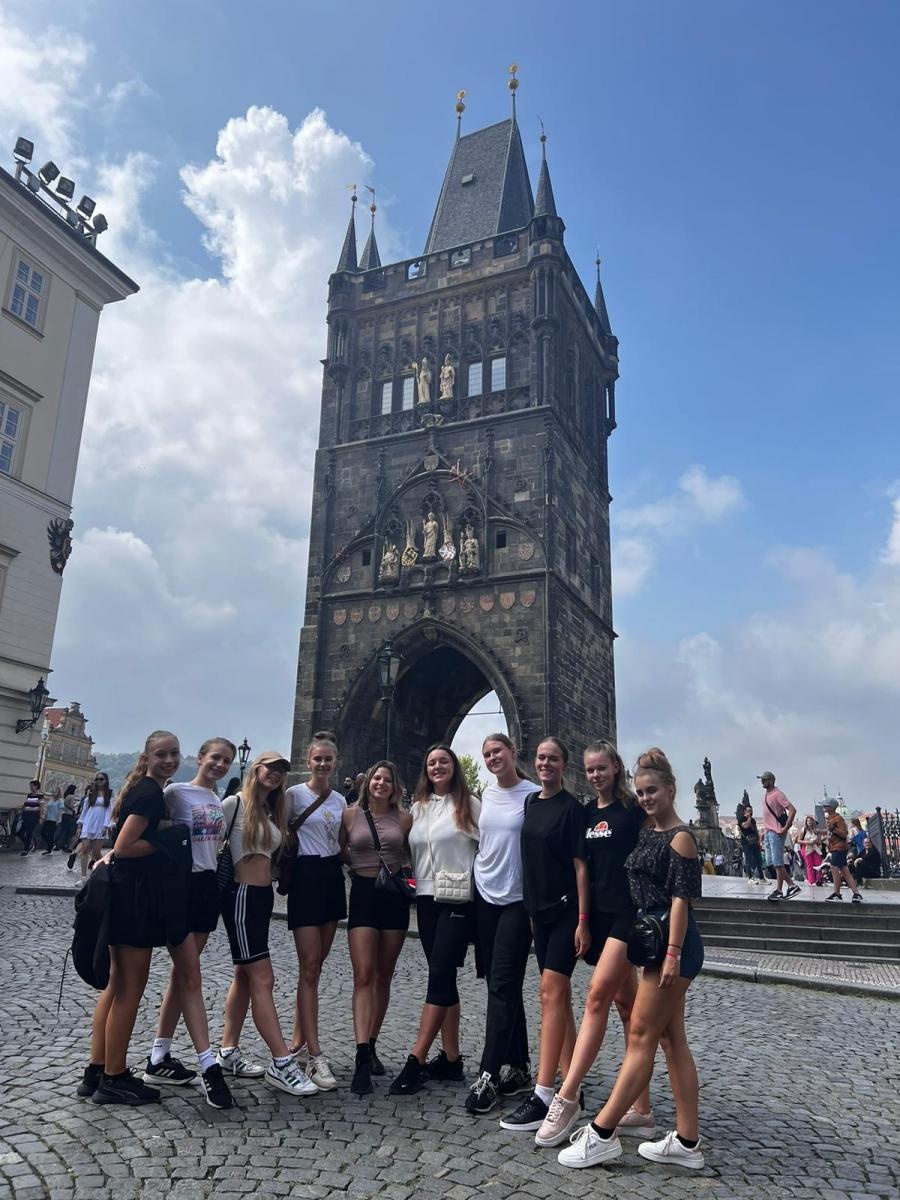 Zdjęcie w galerii na portalu naszraciborz.pl: Mażoretki Zary na podium Mistrzostw Świata w Pradze wiadomości z regionu