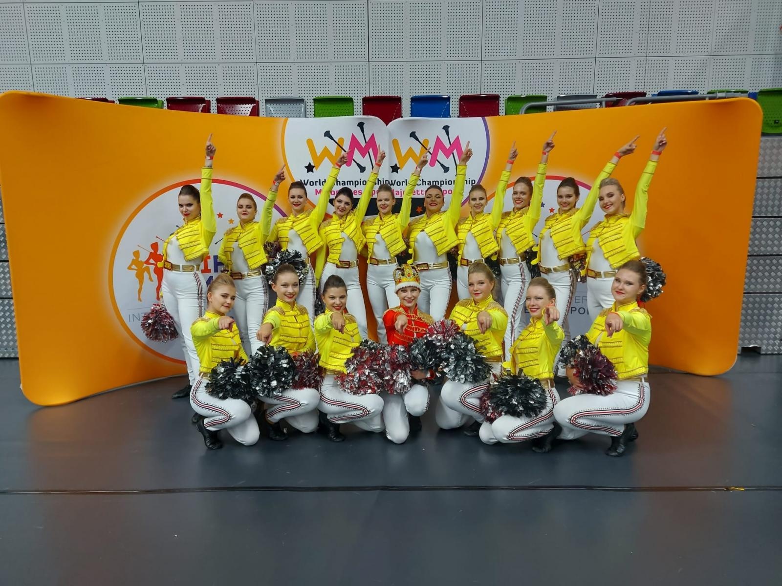 Zdjęcie w galerii na portalu naszraciborz.pl: Mażoretki Zary na podium Mistrzostw Świata w Pradze wiadomości z regionu