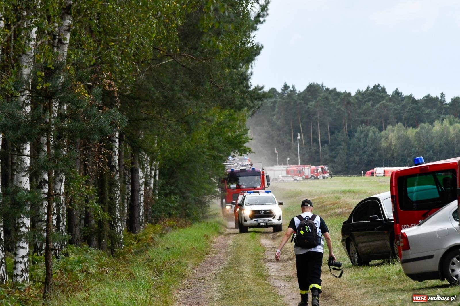Zdjęcie w galerii na portalu naszraciborz.pl: Wielkie ogólnopolskie strażackie manewry w Kuźni Raciborskiej [FOTO i WIDEO] wiadomości z regionu