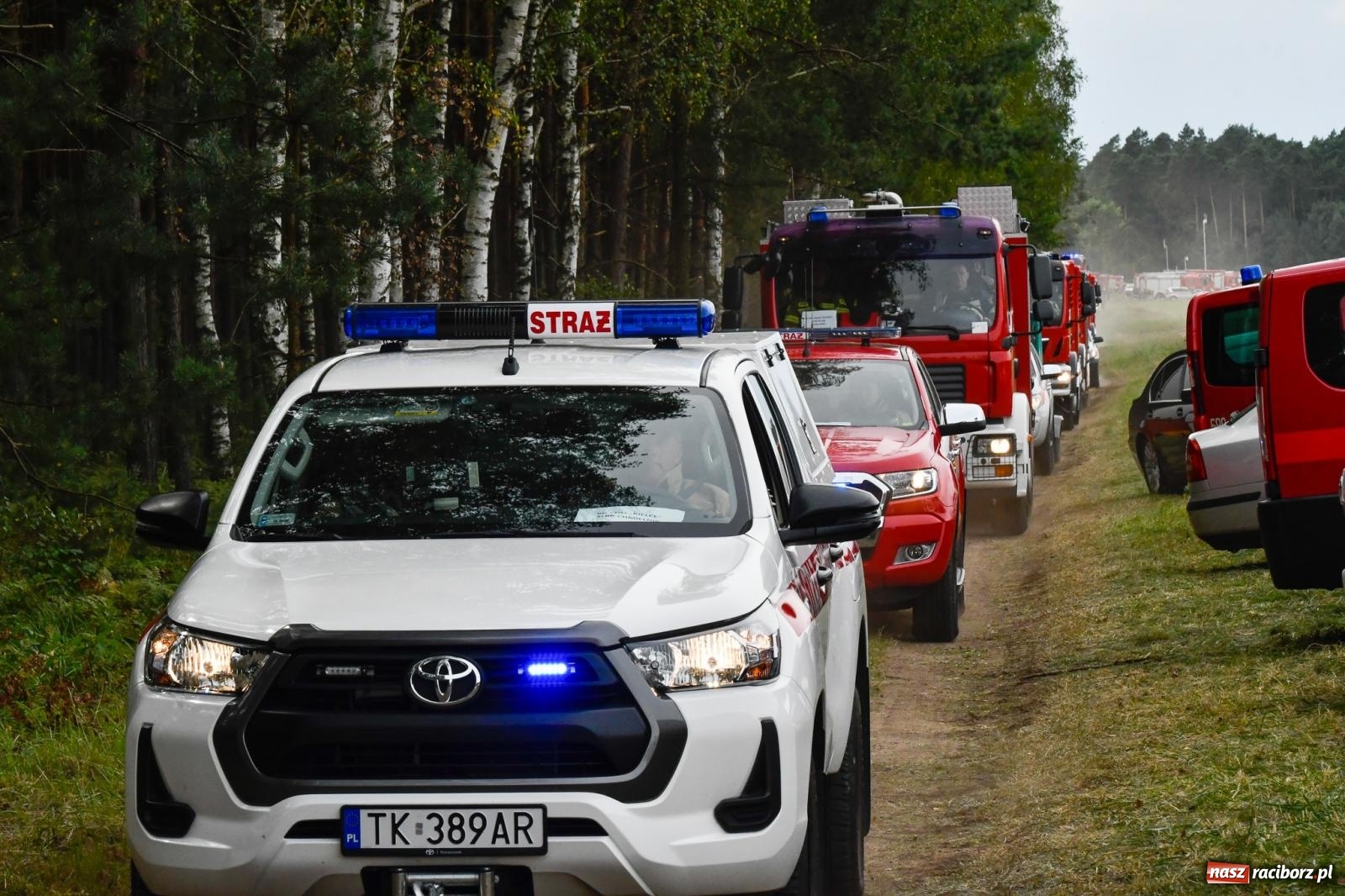 Zdjęcie w galerii na portalu naszraciborz.pl: Wielkie ogólnopolskie strażackie manewry w Kuźni Raciborskiej [FOTO i WIDEO] wiadomości z regionu