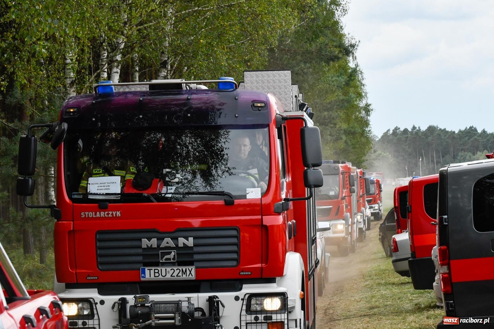 Zdjęcie w galerii na portalu naszraciborz.pl: Wielkie ogólnopolskie strażackie manewry w Kuźni Raciborskiej [FOTO i WIDEO] wiadomości z regionu