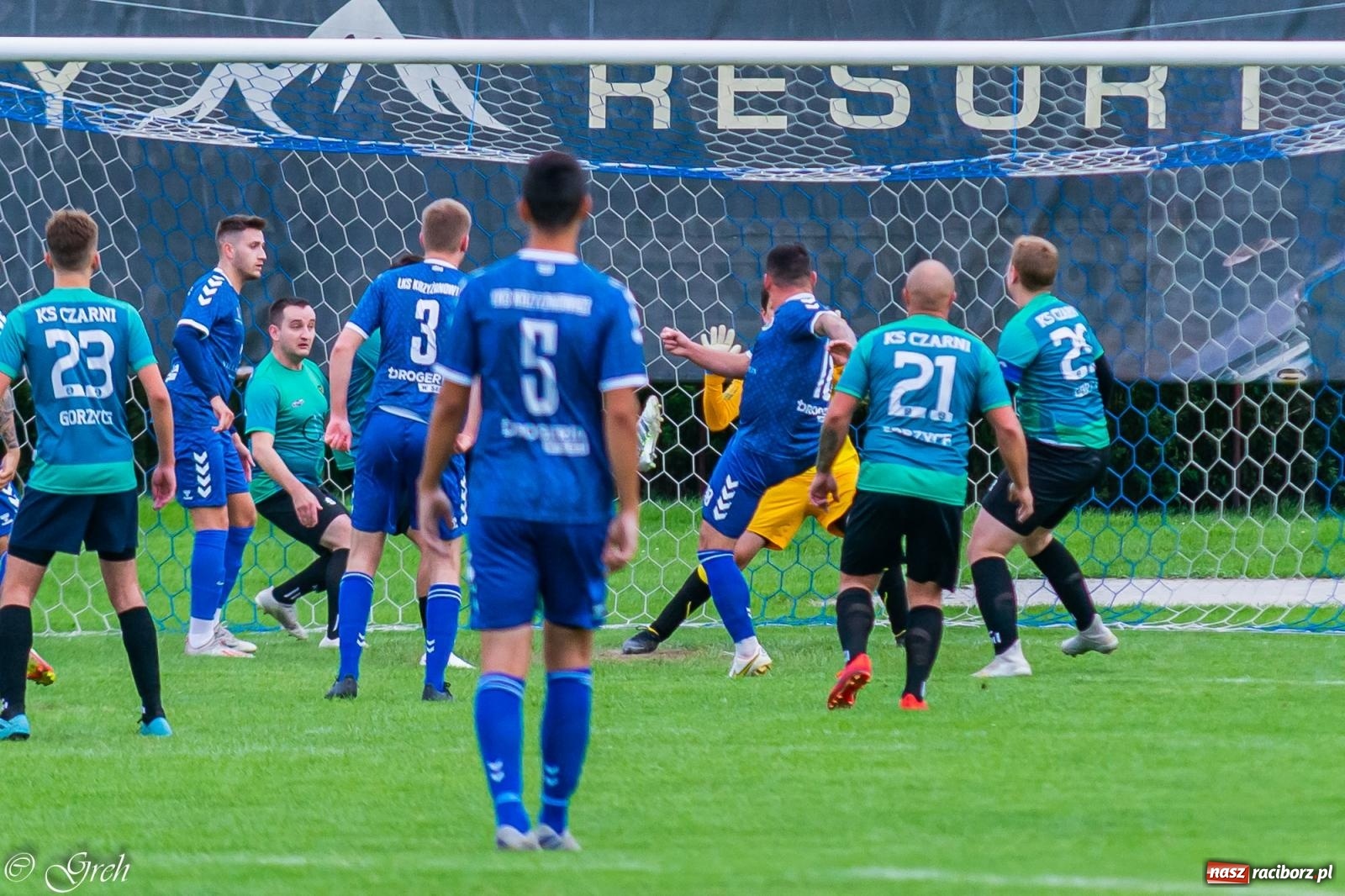 Zdjęcie w galerii na portalu naszraciborz.pl: Puchar Polski. Krzyżanowice nadal w grze [FOTO] wiadomości z regionu