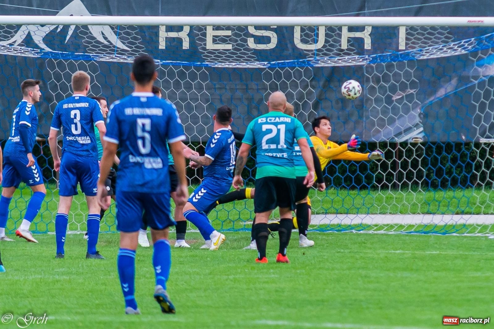 Zdjęcie w galerii na portalu naszraciborz.pl: Puchar Polski. Krzyżanowice nadal w grze [FOTO] wiadomości z regionu