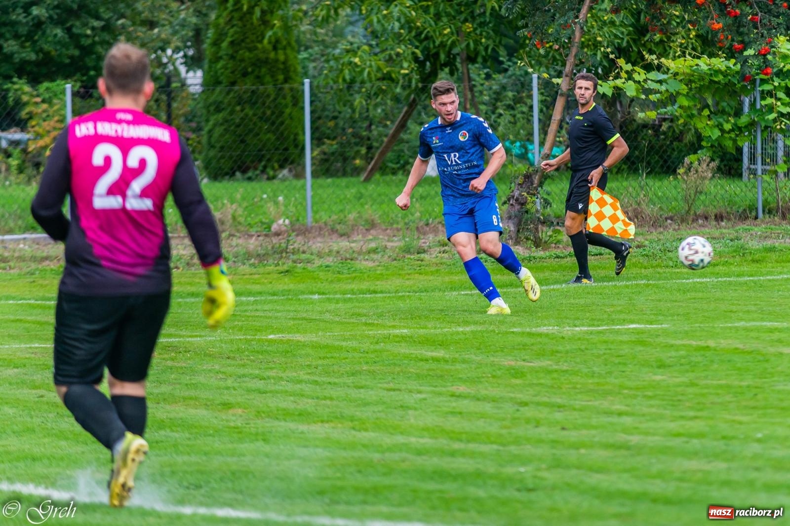 Zdjęcie w galerii na portalu naszraciborz.pl: Puchar Polski. Krzyżanowice nadal w grze [FOTO] wiadomości z regionu