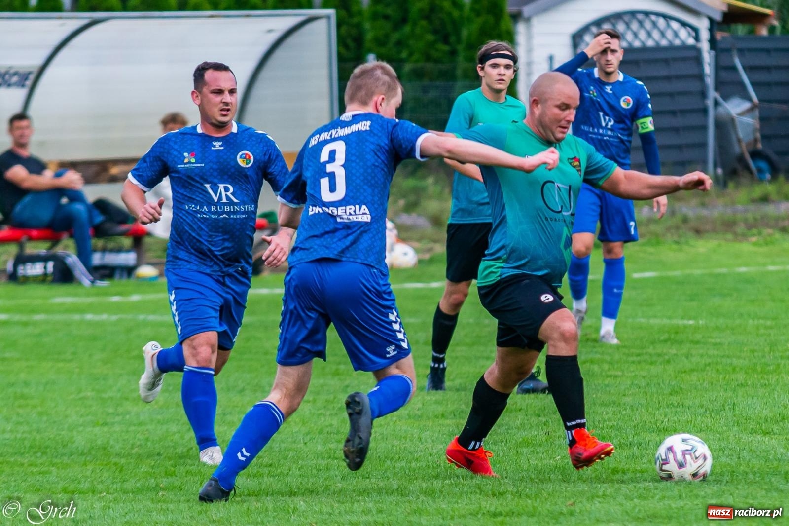 Zdjęcie w galerii na portalu naszraciborz.pl: Puchar Polski. Krzyżanowice nadal w grze [FOTO] wiadomości z regionu