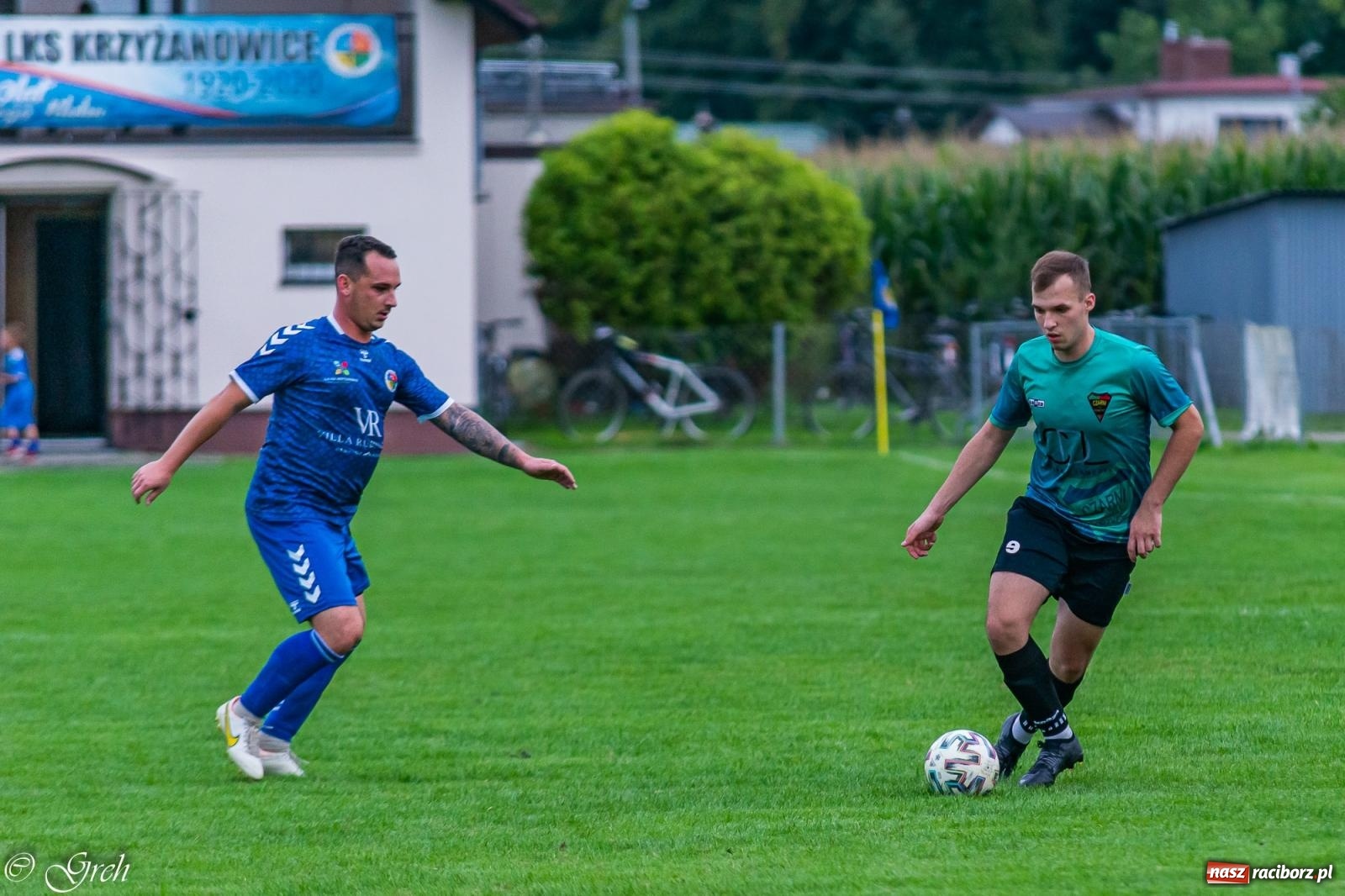 Zdjęcie w galerii na portalu naszraciborz.pl: Puchar Polski. Krzyżanowice nadal w grze [FOTO] wiadomości z regionu