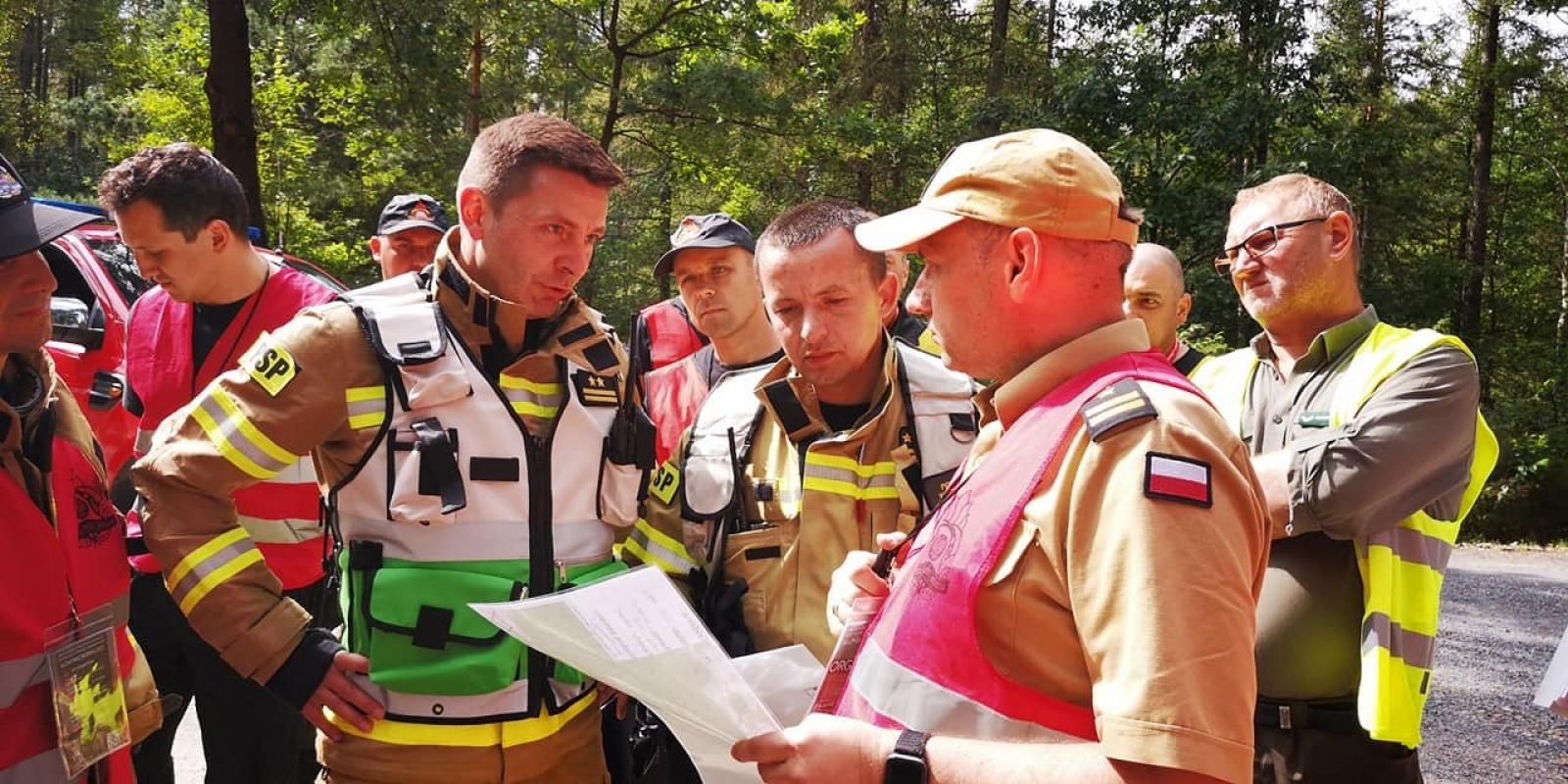 Zdjęcie w galerii na portalu naszraciborz.pl: Zakończono międzywojewódzkie ćwiczenia ratownicze pk. Kuźnia Raciborska 2022 wiadomości z regionu