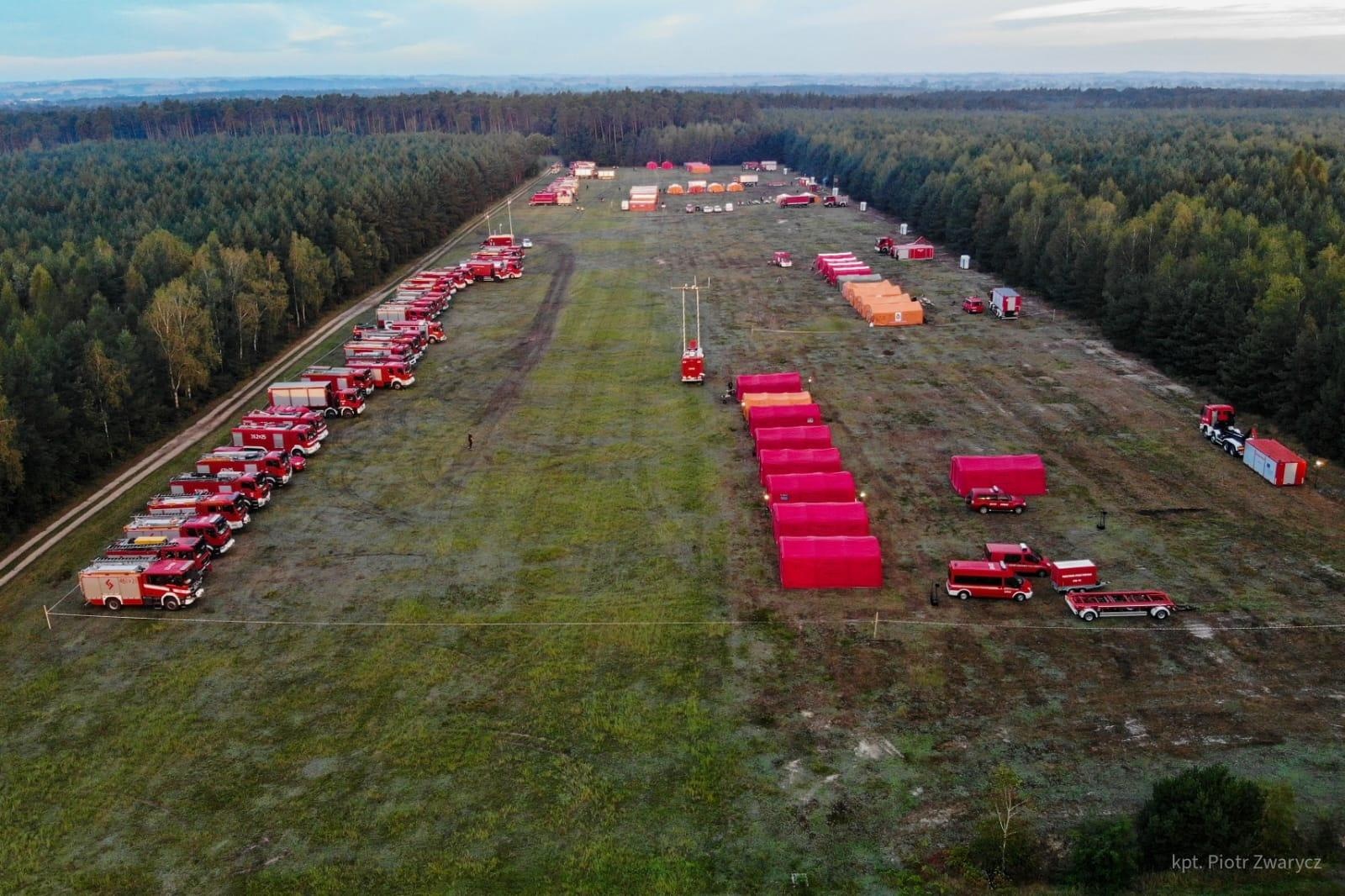 Zdjęcie w galerii na portalu naszraciborz.pl: Zakończono międzywojewódzkie ćwiczenia ratownicze pk. Kuźnia Raciborska 2022 wiadomości z regionu