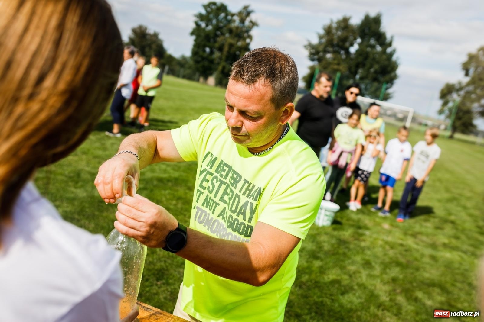 Zdjęcie w galerii na portalu naszraciborz.pl: W Borucinie nikt się nie oszczędzał. Polsko-czeski turniej sołectw [FOTO i WIDEO] wiadomości z regionu