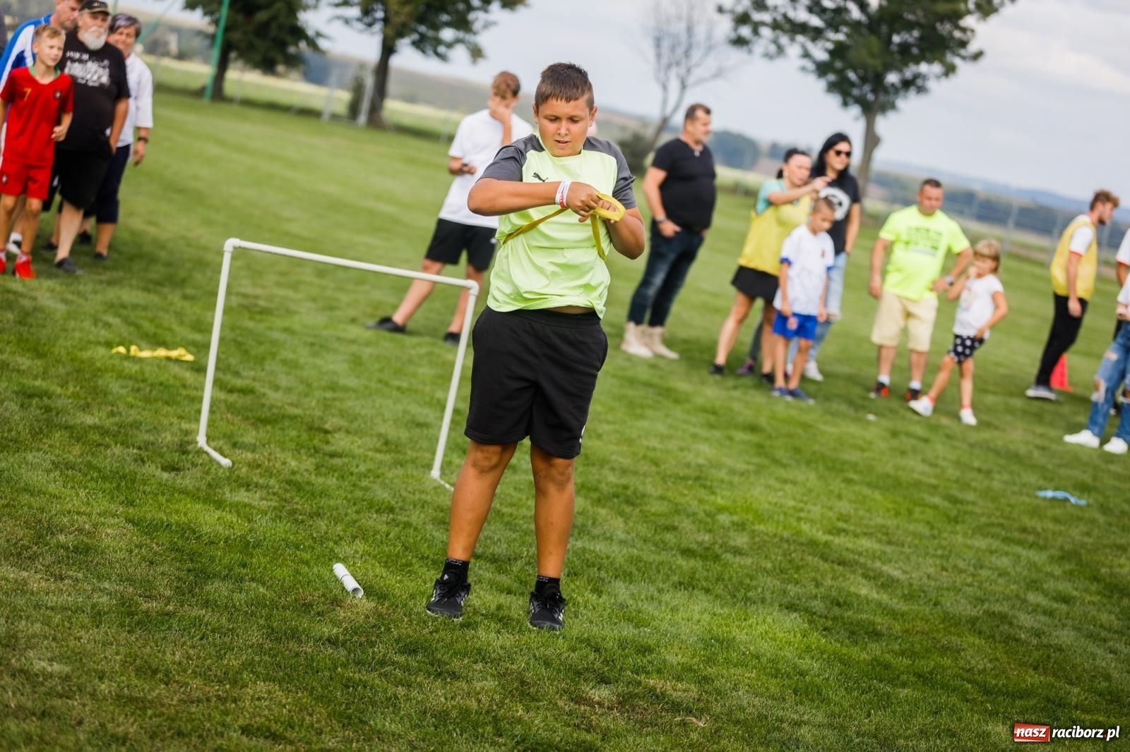 Zdjęcie w galerii na portalu naszraciborz.pl: W Borucinie nikt się nie oszczędzał. Polsko-czeski turniej sołectw [FOTO i WIDEO] wiadomości z regionu