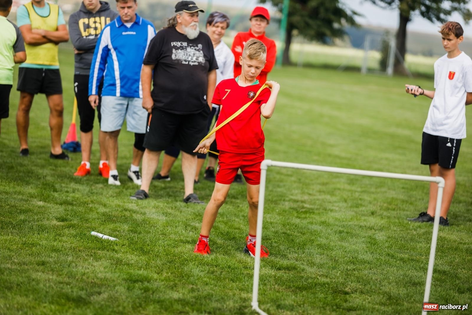 Zdjęcie w galerii na portalu naszraciborz.pl: W Borucinie nikt się nie oszczędzał. Polsko-czeski turniej sołectw [FOTO i WIDEO] wiadomości z regionu