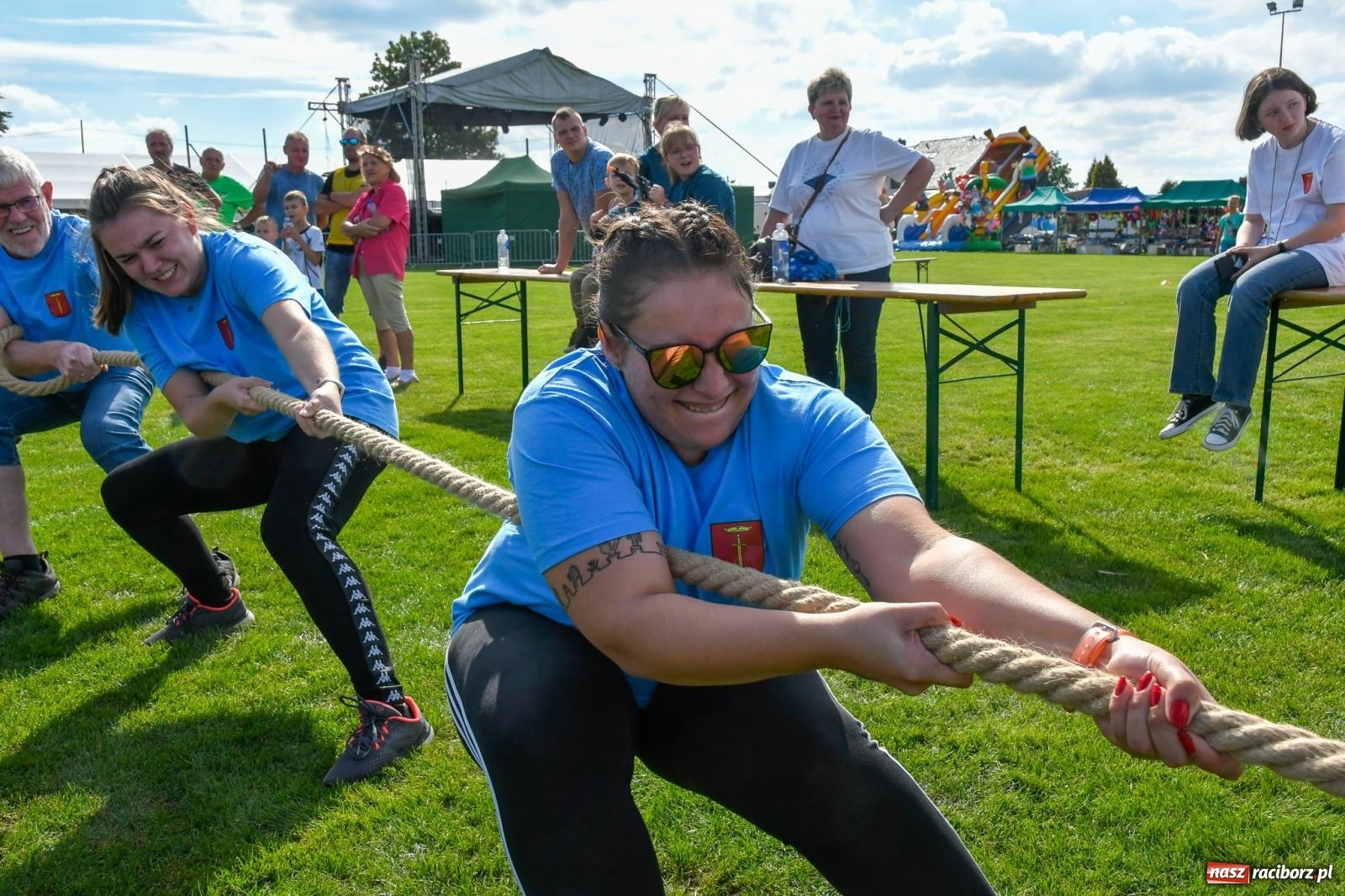 Zdjęcie w galerii na portalu naszraciborz.pl: W Borucinie nikt się nie oszczędzał. Polsko-czeski turniej sołectw [FOTO i WIDEO] wiadomości z regionu
