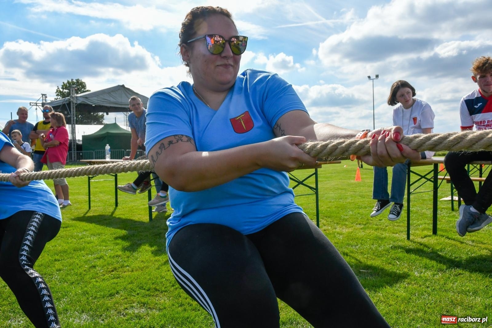 Zdjęcie w galerii na portalu naszraciborz.pl: W Borucinie nikt się nie oszczędzał. Polsko-czeski turniej sołectw [FOTO i WIDEO] wiadomości z regionu