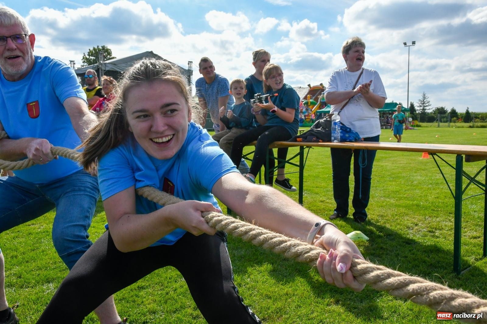 Zdjęcie w galerii na portalu naszraciborz.pl: W Borucinie nikt się nie oszczędzał. Polsko-czeski turniej sołectw [FOTO i WIDEO] wiadomości z regionu