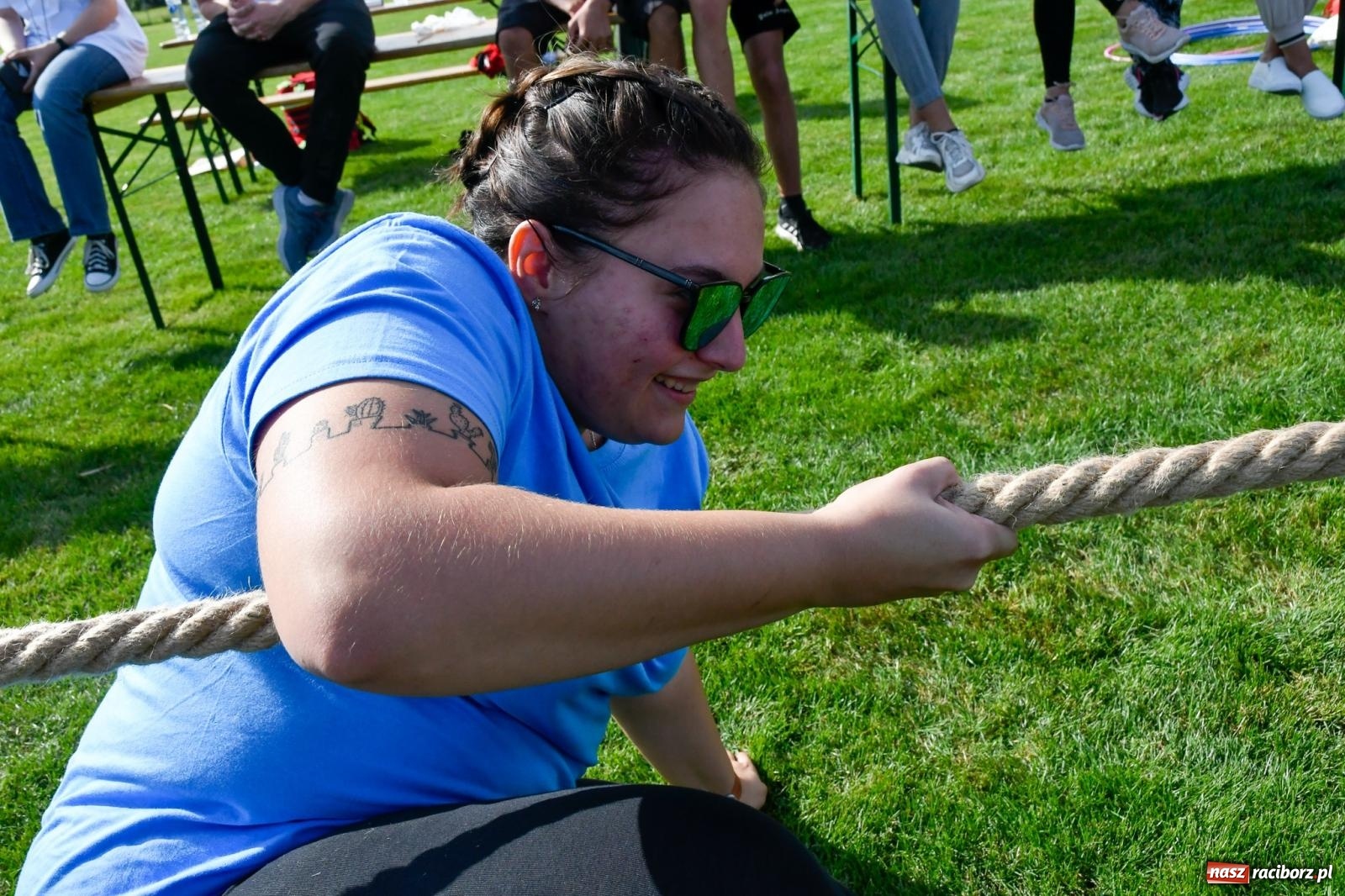 Zdjęcie w galerii na portalu naszraciborz.pl: W Borucinie nikt się nie oszczędzał. Polsko-czeski turniej sołectw [FOTO i WIDEO] wiadomości z regionu