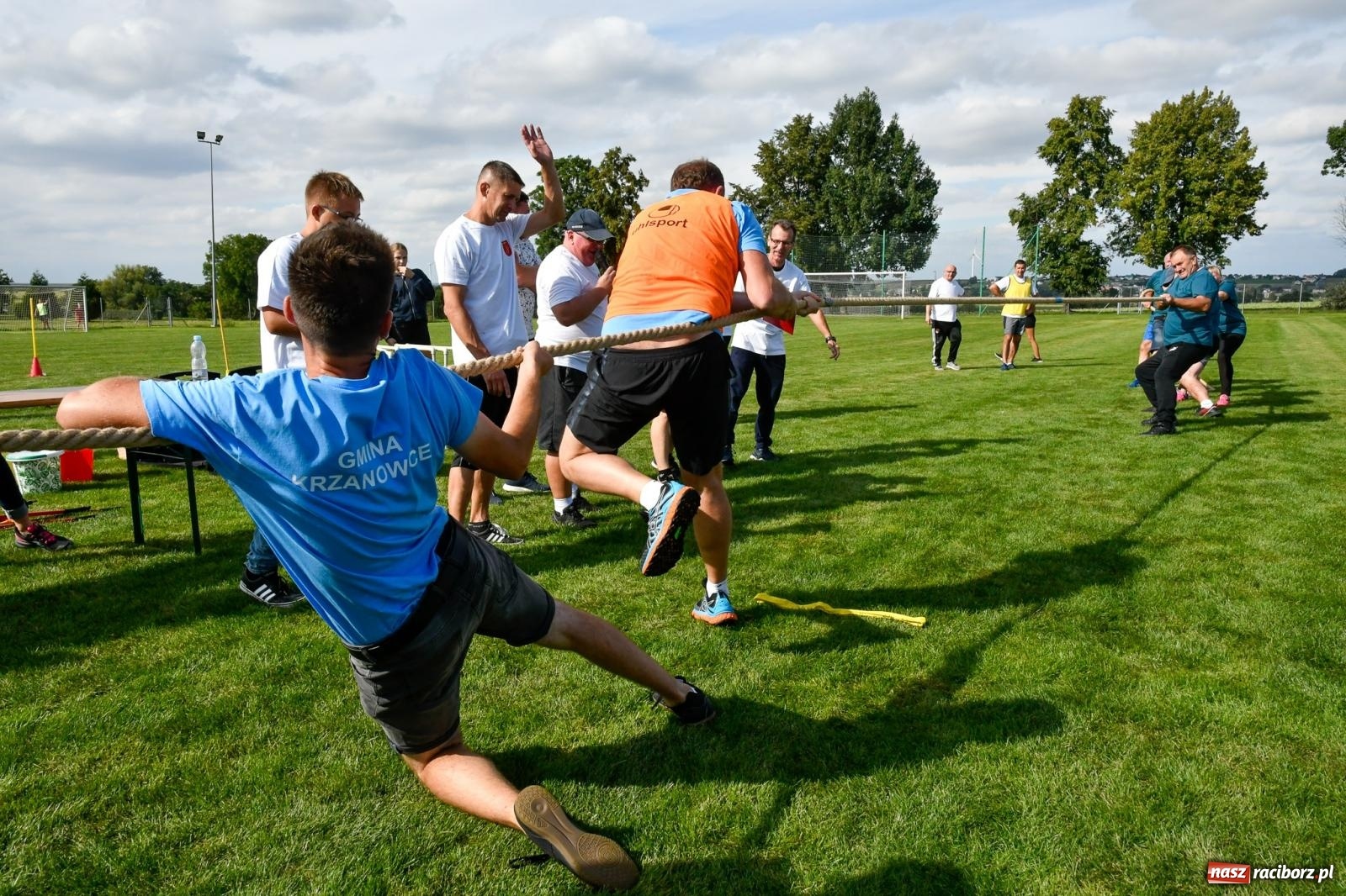 Zdjęcie w galerii na portalu naszraciborz.pl: W Borucinie nikt się nie oszczędzał. Polsko-czeski turniej sołectw [FOTO i WIDEO] wiadomości z regionu